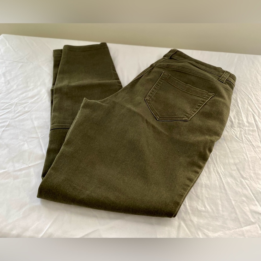 A New Day Olive Green Stretch Jeggings